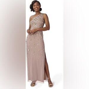 Adrianna Papell Women's Shoulder Dress - Size 6( brand new)